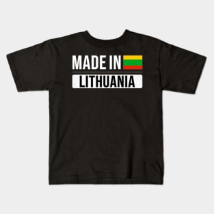 Made In Lithuania - Gift for Lithuanian With Roots From Lithuania Kids T-Shirt